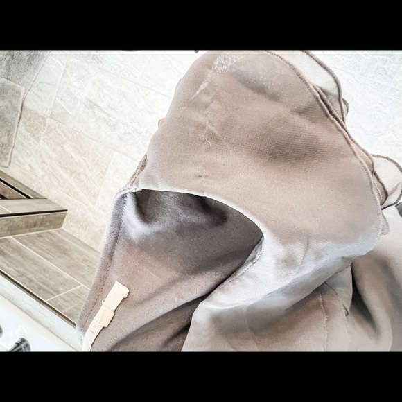 Tulle Gray Layer Ruffle Shift Dress Size Medium - Picture 9 of 9